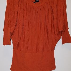 Short sleeve sweater